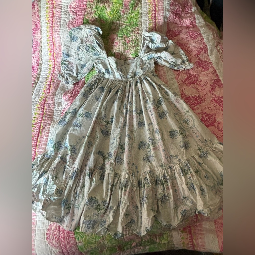 Selkie Floral Midi Dress - Picture 5 of 12